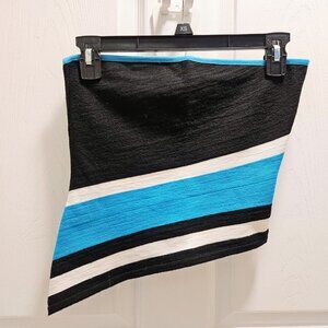 Colorblock Knit Tube Top